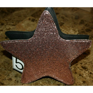 3/$15 PINK GLITTER STAR CROSSBODY PURSE BAG SPARKLE GIFT FOR GIRLS NWT CUTE!